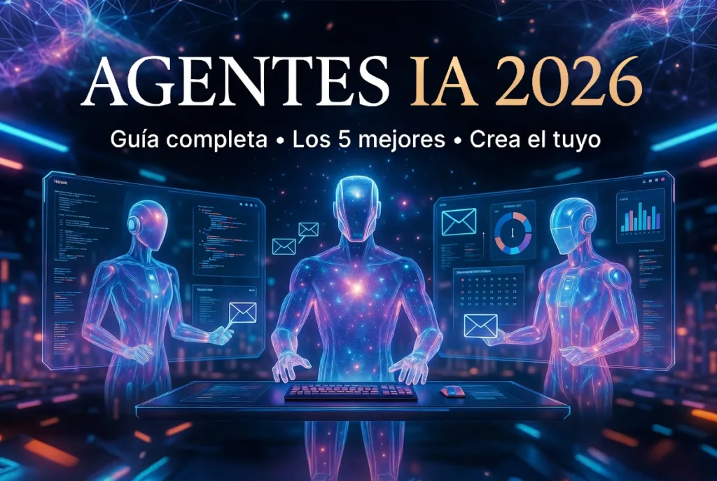 Agentes IA: Qué son, cómo usarlos en 2026